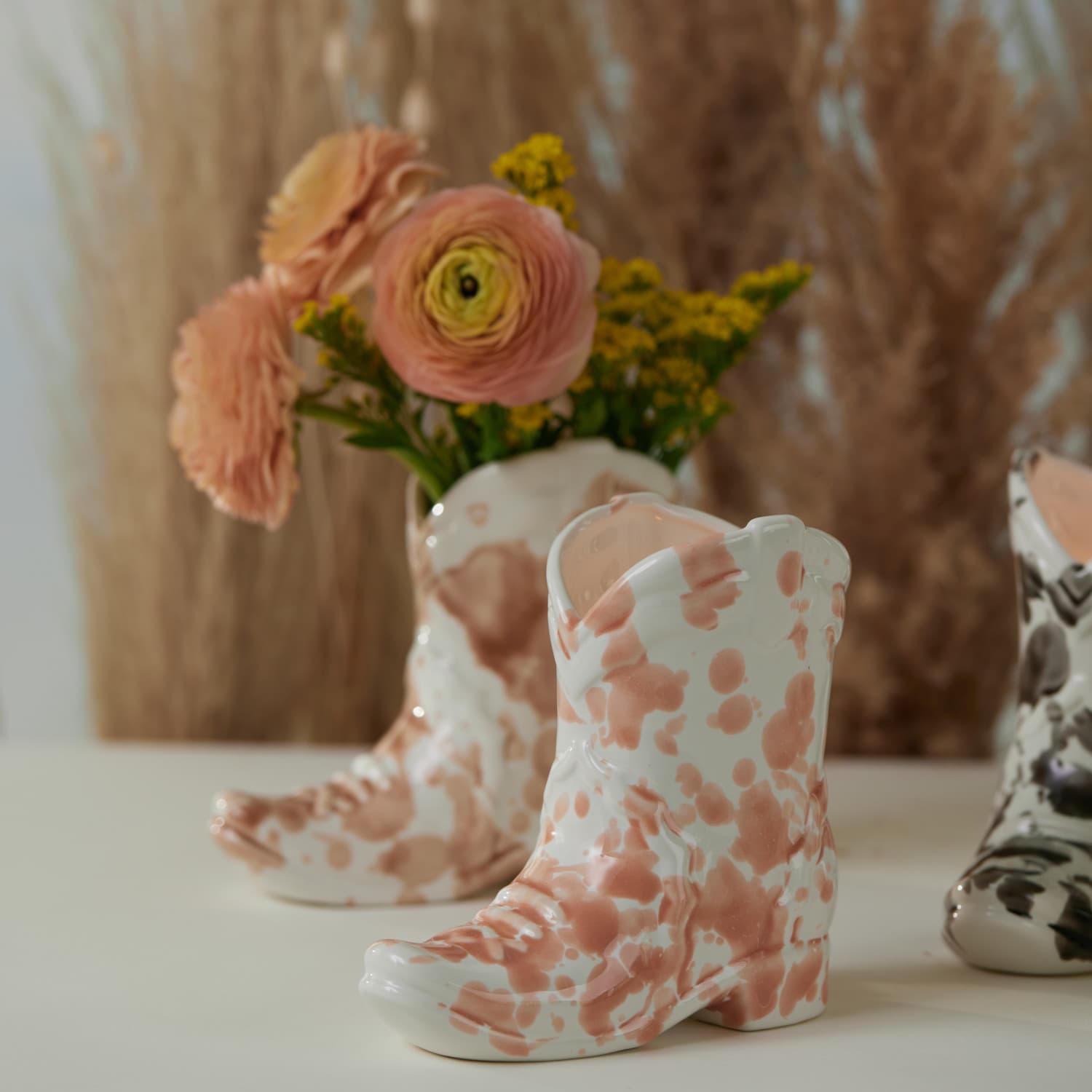 Świeca sojowa ceramiczna - Paddywax Nashville Boot – inne ujęcie